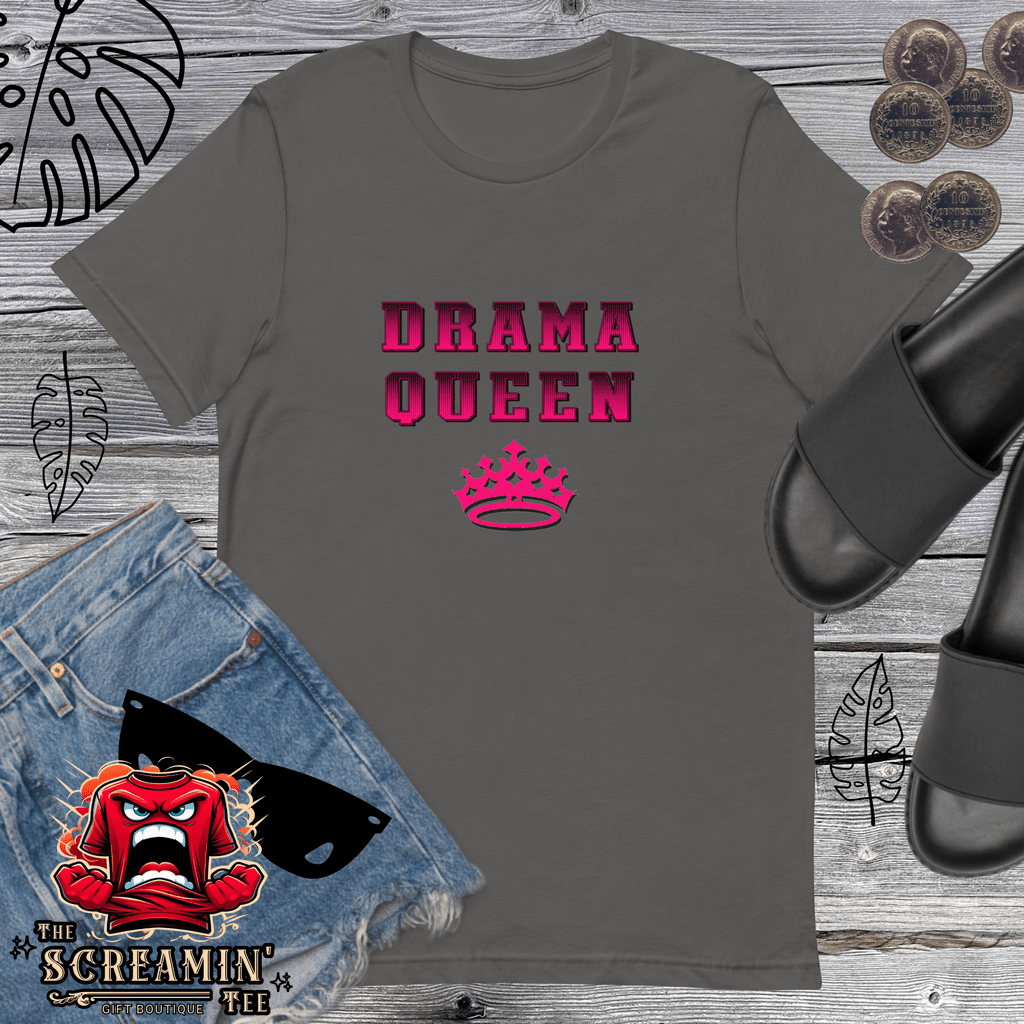 DRAMA QUEEN UNISEX TSHIRT - The Screamin' Tee