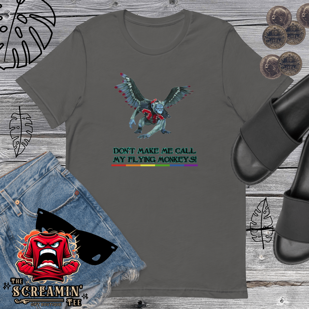 FLYING MONKEYS UNISEX TSHIRT - The Screamin' Tee