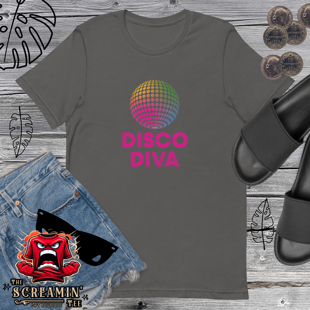 DISCO DIVA UNISEX TSHIRT - The Screamin' Tee