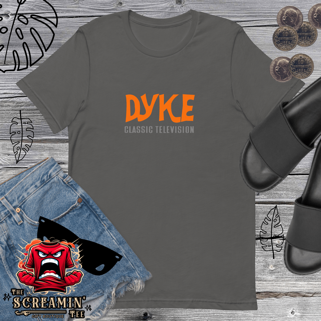 DYKE TV UNISEX TSHIRT