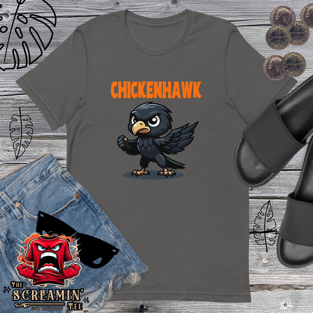 CHICKENHAWK UNISEX TSHIRT