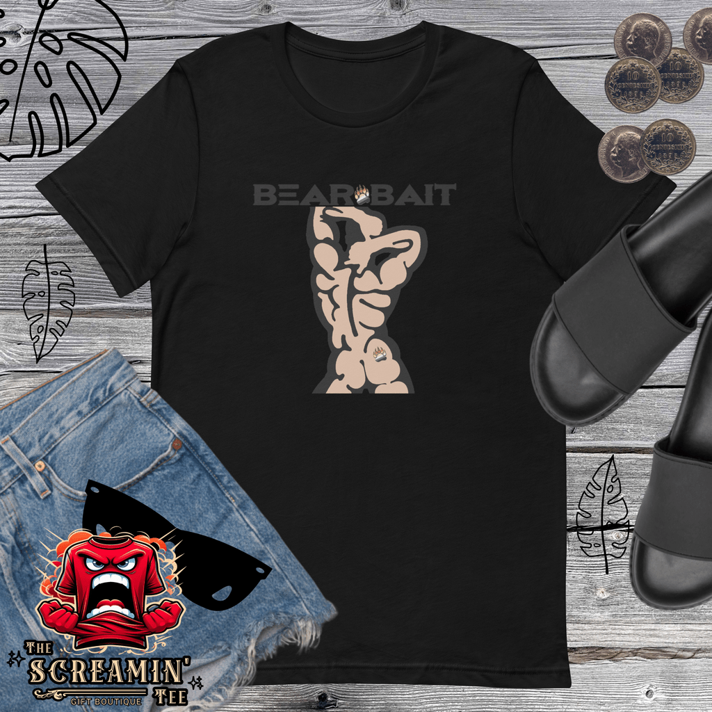 BEAR BAIT UNISEX TSHIRT - LIGHT TONE - The Screamin' Tee