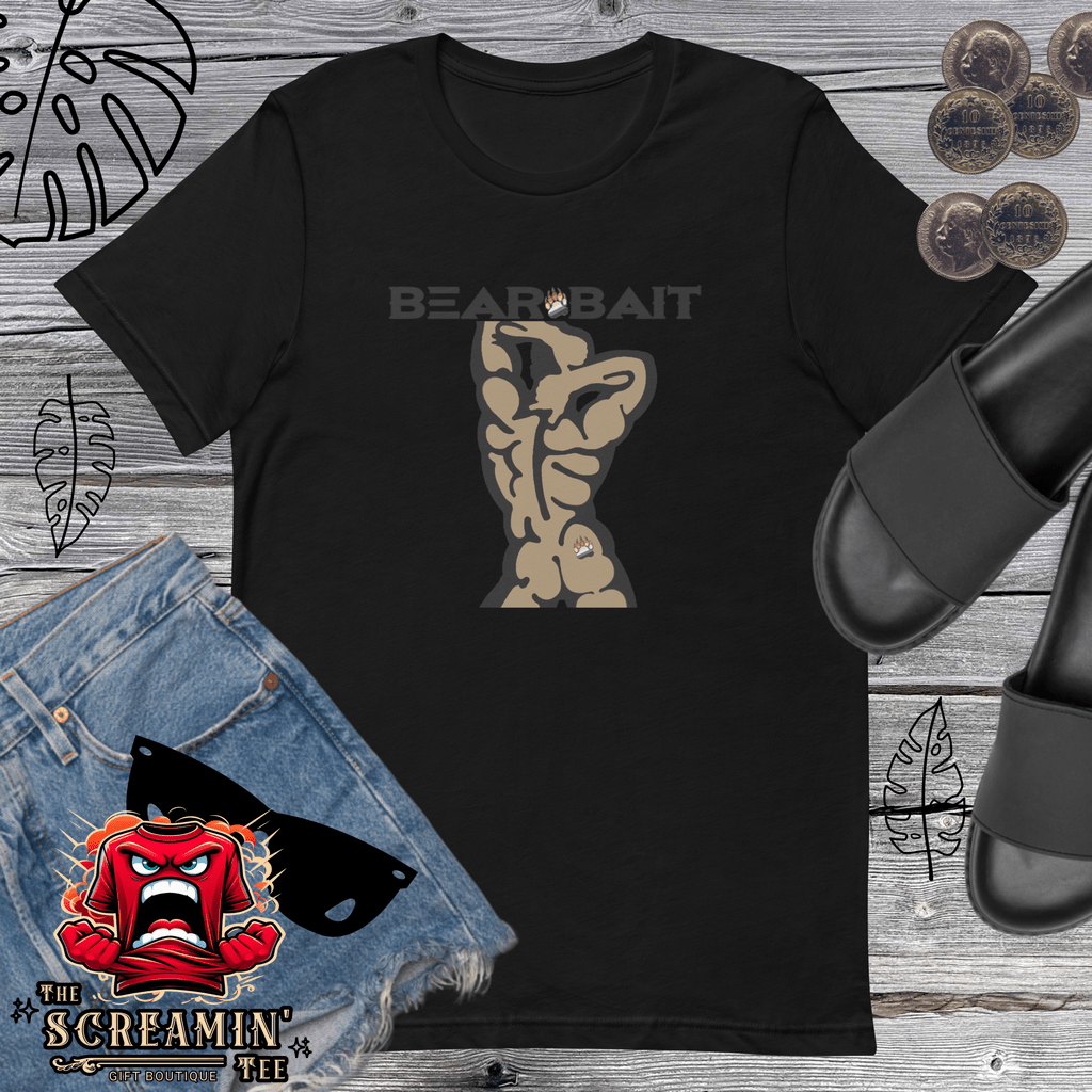 BEAR BAIT UNISEX TSHIRT - MEDIUM TONE - The Screamin' Tee