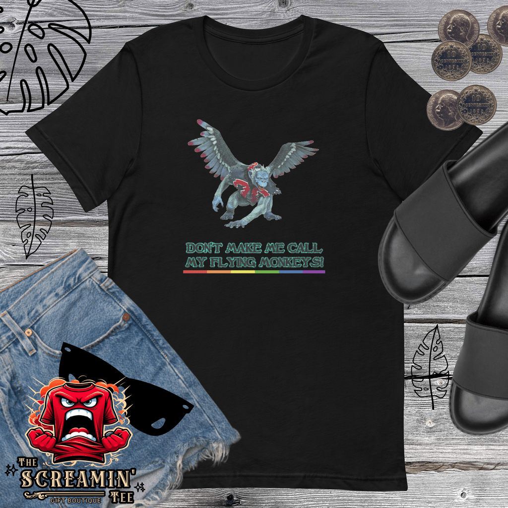 FLYING MONKEYS UNISEX TSHIRT - The Screamin' Tee