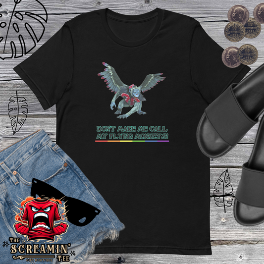 FLYING MONKEYS UNISEX TSHIRT