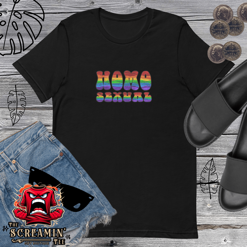 HOMOSEXUAL UNISEX TSHIRT