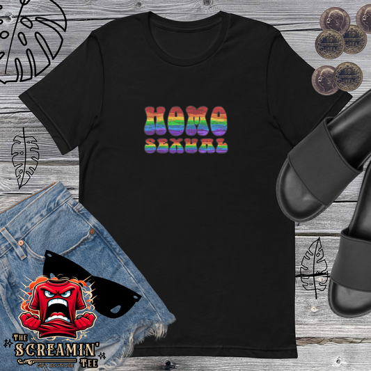 HOMOSEXUAL UNISEX TSHIRT