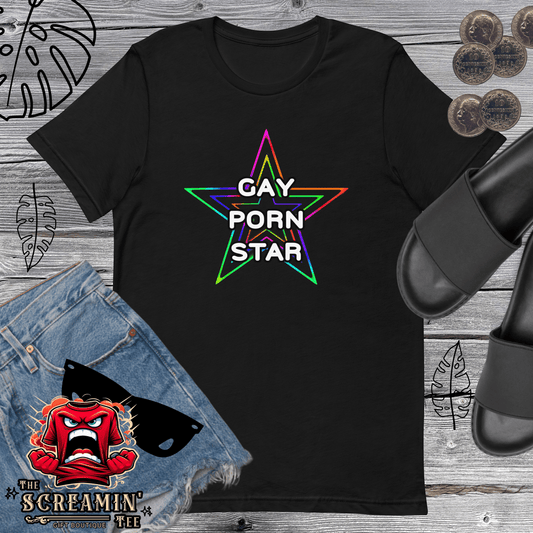 GAY PORN STAR UNISEX TSHIRT