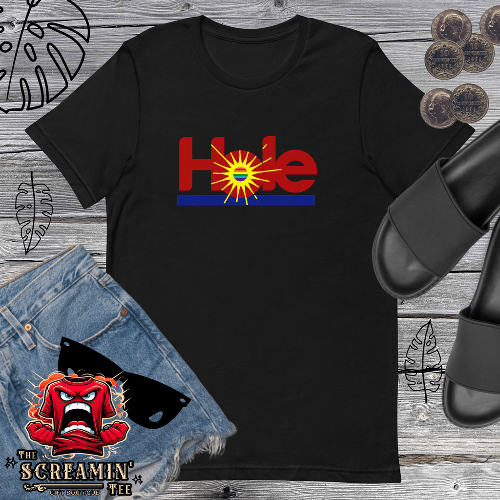 HOLE UNISEX TSHIRT - The Screamin' Tee