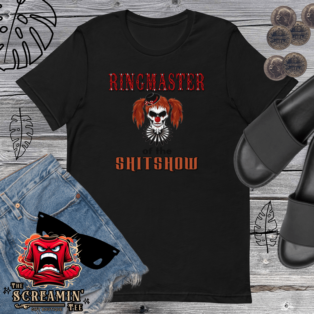 RINGMASTER FEMALE UNISEX TSHIRT - The Screamin' Tee