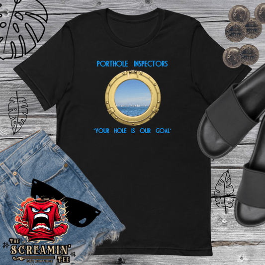 PORTHOLE INSPECTORS UNISEX TSHIRT