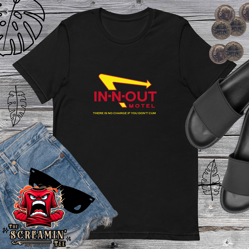 IN-N-OUT MOTEL UNISEX TSHIRT - The Screamin' Tee