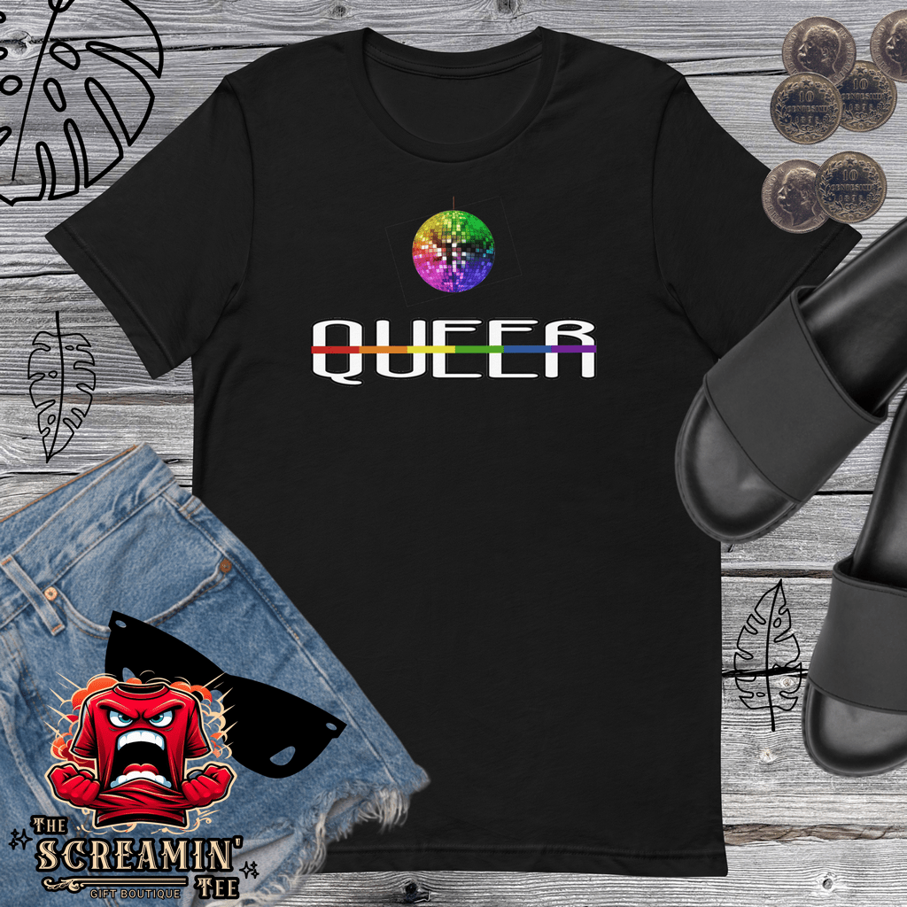 QUEER UNISEX TSHIRT - The Screamin' Tee