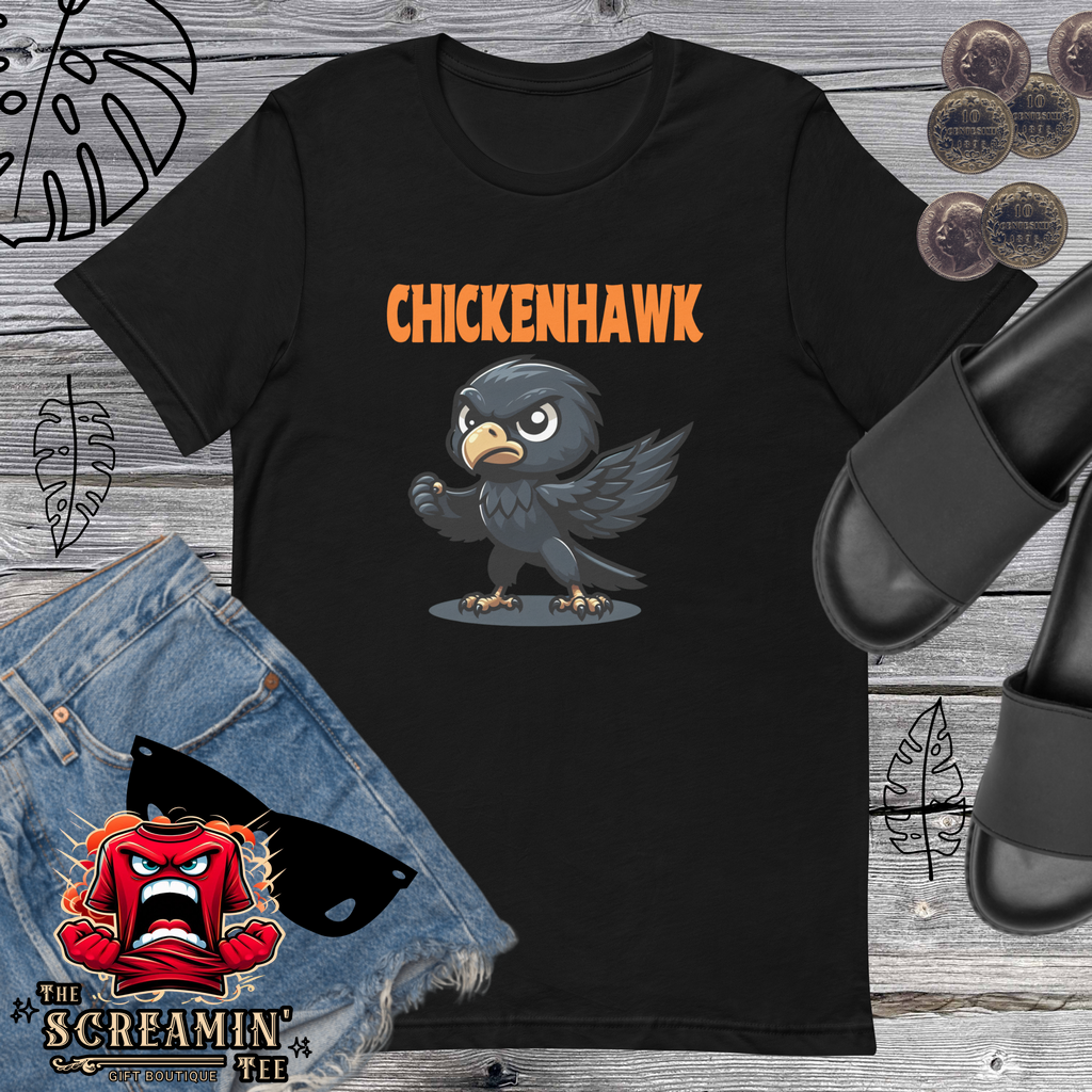 CHICKENHAWK UNISEX TSHIRT