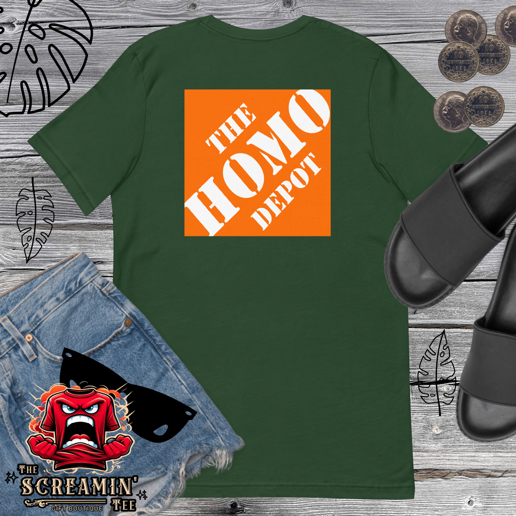 HOMO DEPOT UNISEX TSHIRT - The Screamin' Tee