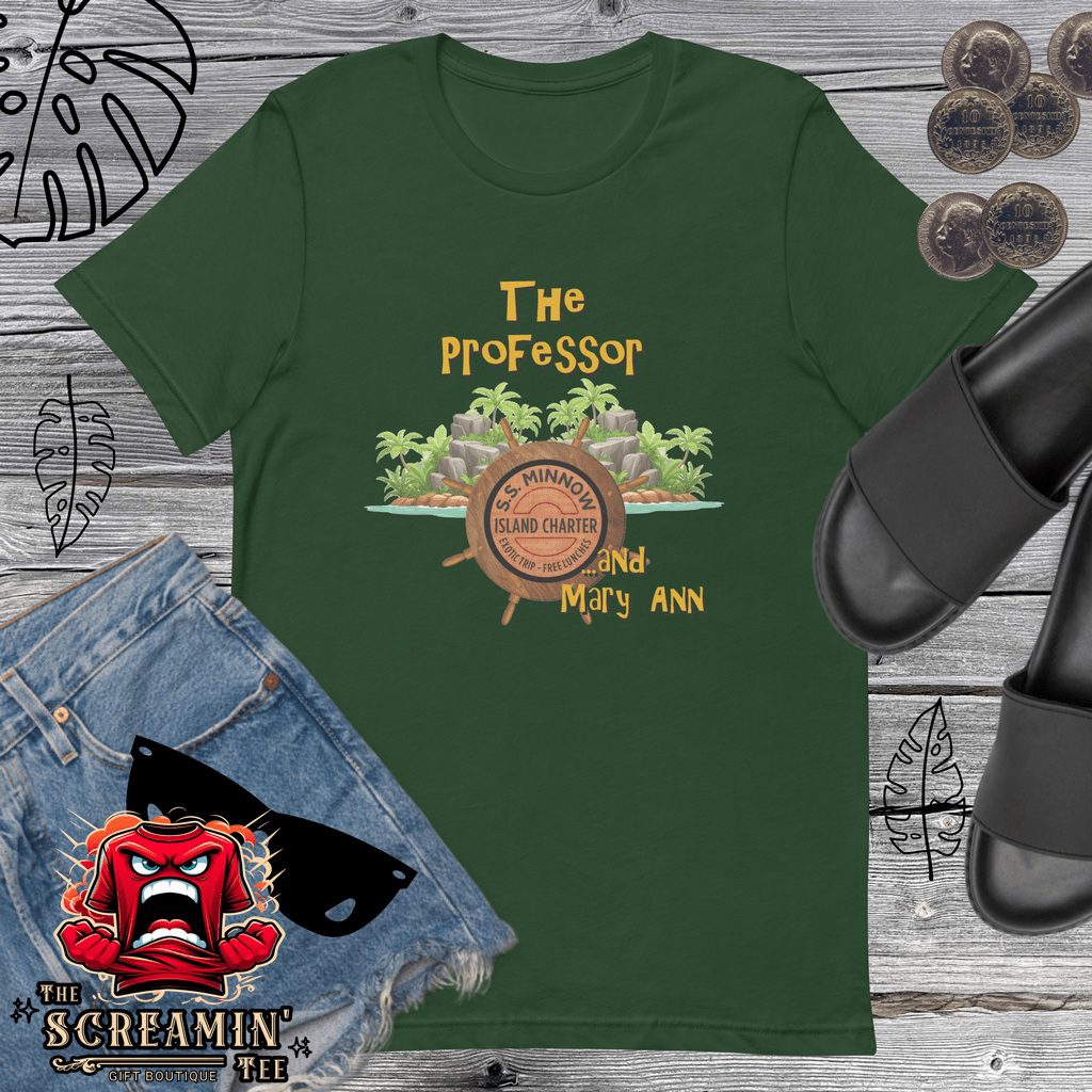 THE PROFESSOR/MARY ANN UNISEX TSHIRT - The Screamin' Tee