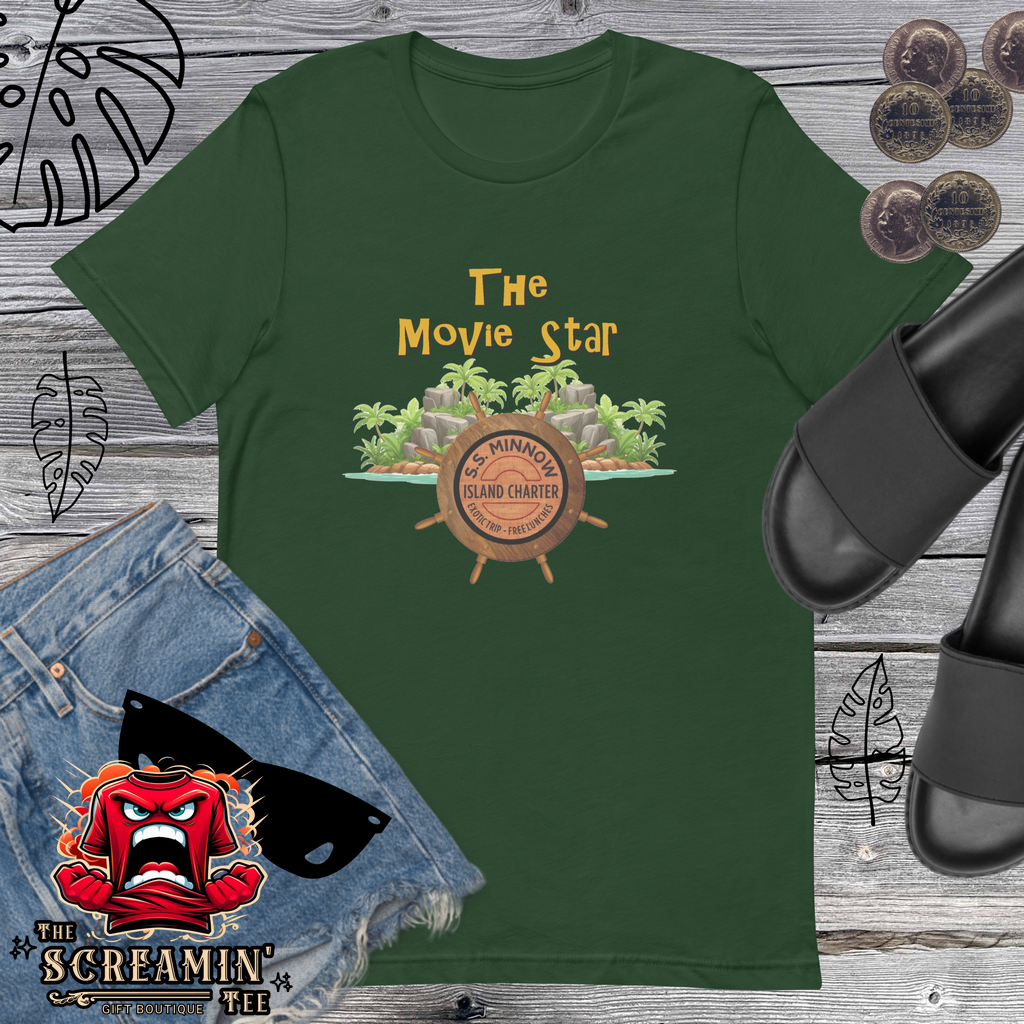 THE MOVIE STAR UNISEX TSHIRT - The Screamin' Tee