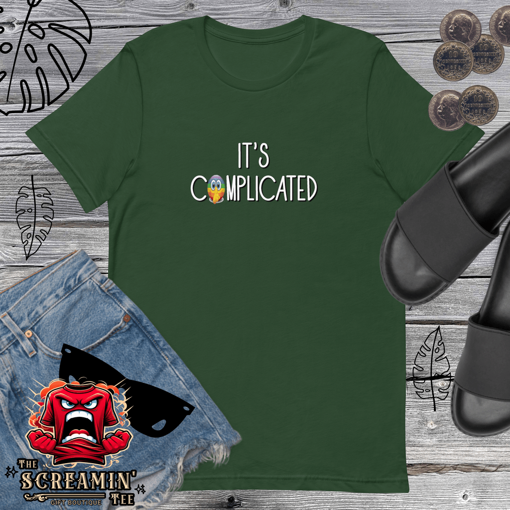 IT'S COMPLICATED UNISEX TSHIRT - The Screamin' Tee