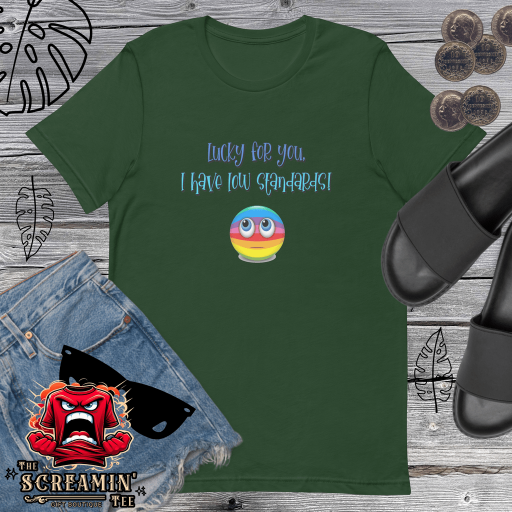 LOW STANDARDS UNISEX TSHIRT - The Screamin' Tee