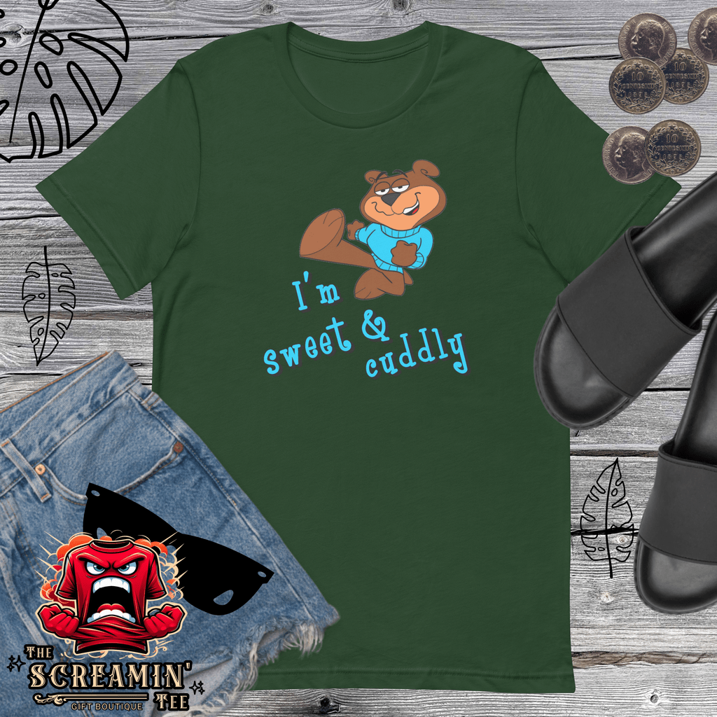 SWEET & CUDDLY UNISEX TSHIRT - The Screamin' Tee