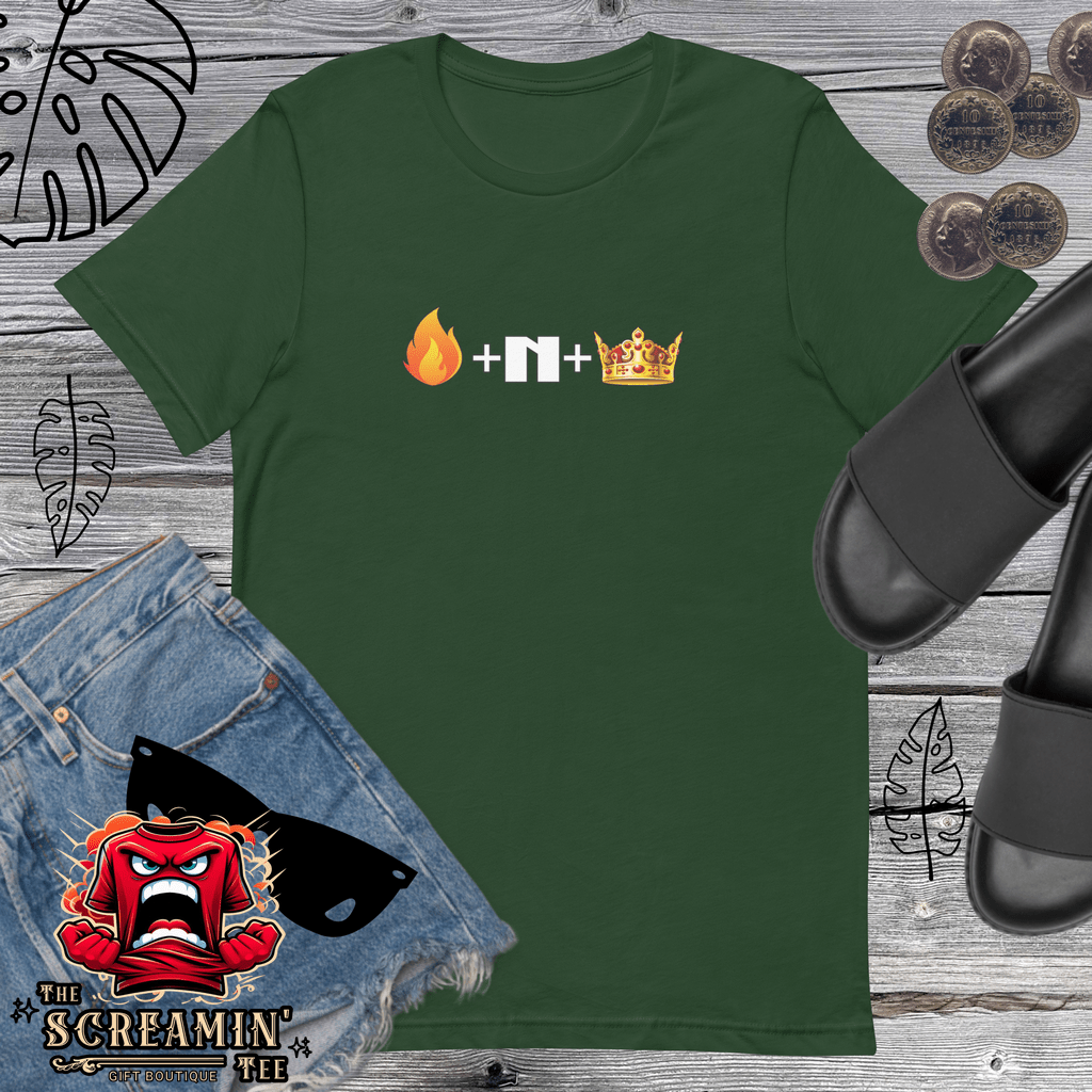 FLAME-N-QUEEN UNISEX TSHIRT