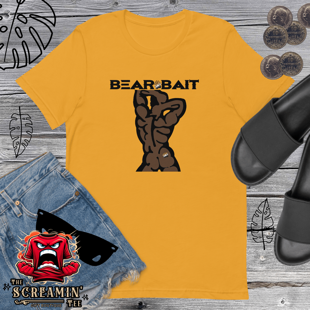 BEAR BAIT UNISEX TSHIRT - DARK TONE - The Screamin' Tee