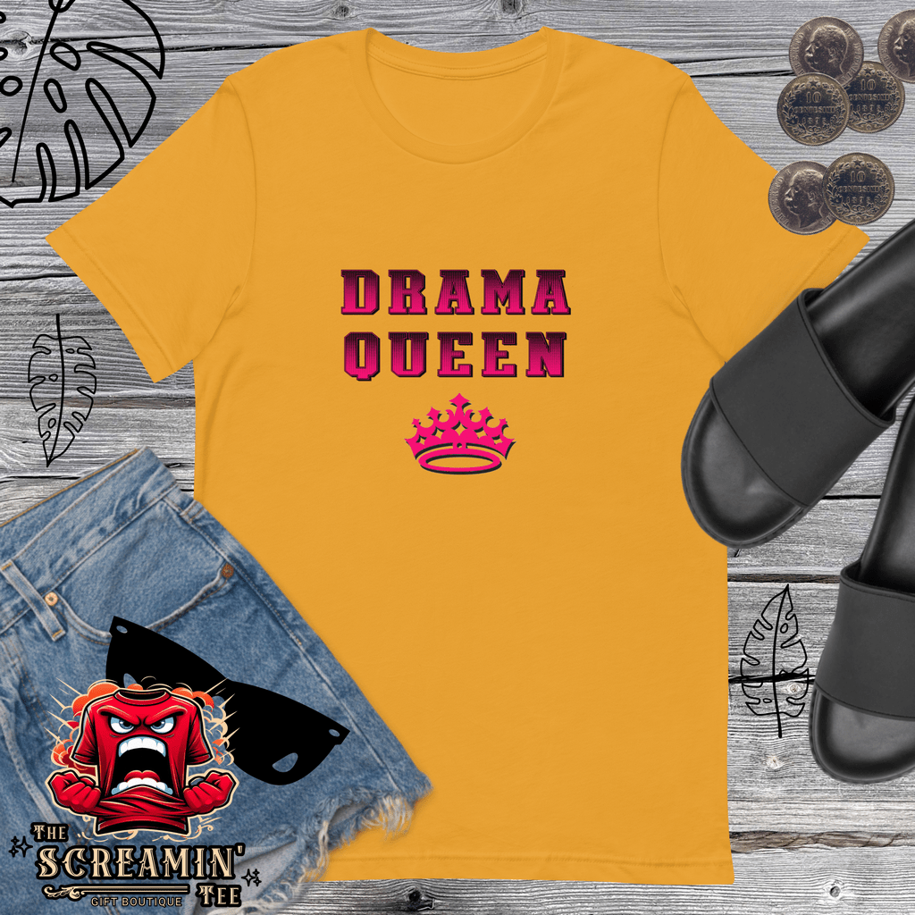 DRAMA QUEEN UNISEX TSHIRT - The Screamin' Tee