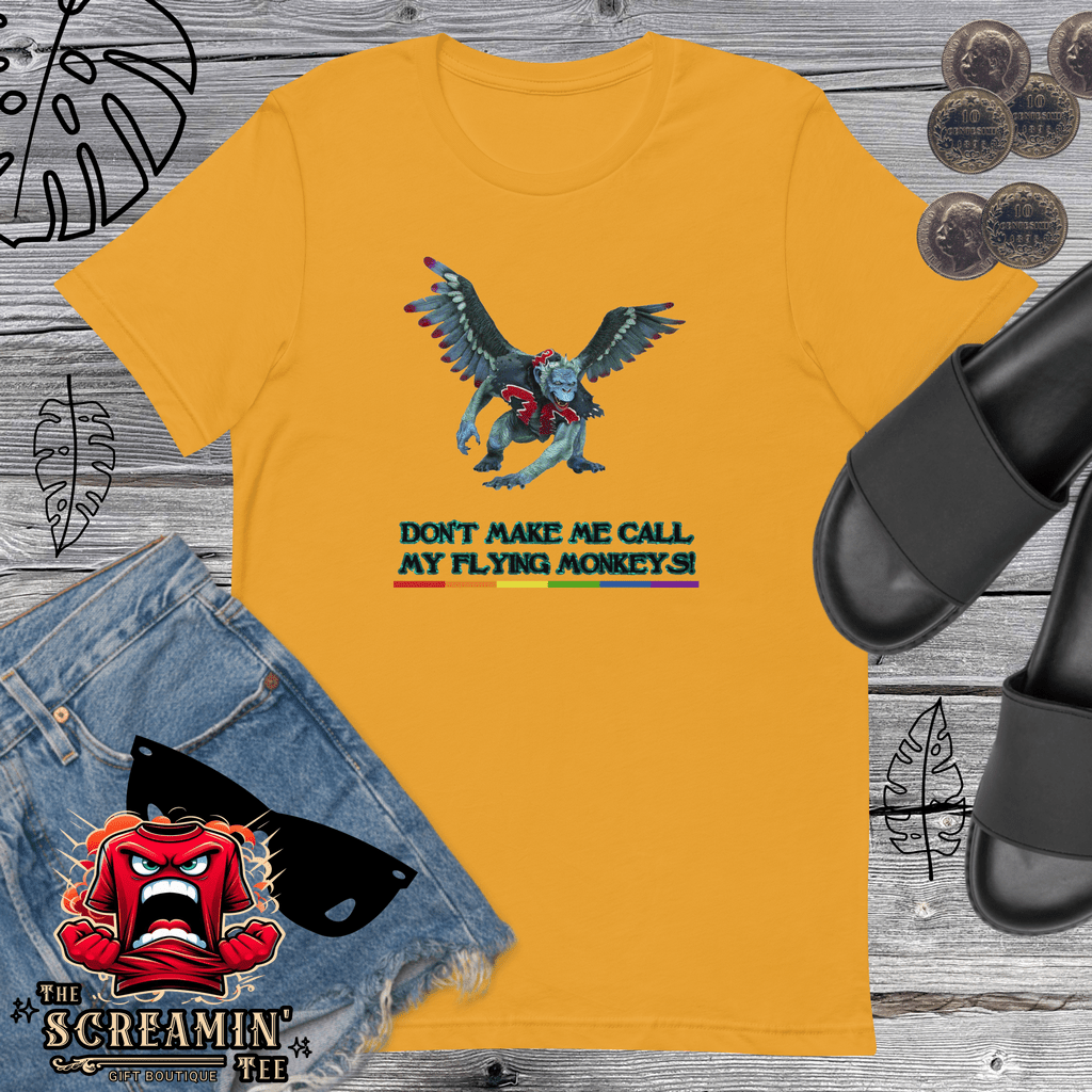 FLYING MONKEYS UNISEX TSHIRT - The Screamin' Tee