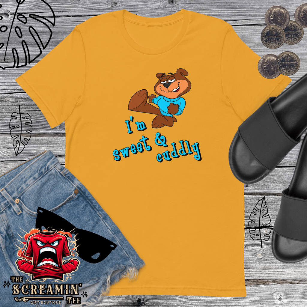 SWEET & CUDDLY UNISEX TSHIRT - The Screamin' Tee