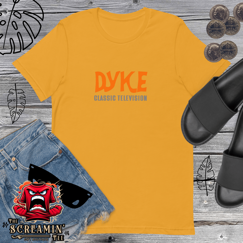 DYKE TV UNISEX TSHIRT