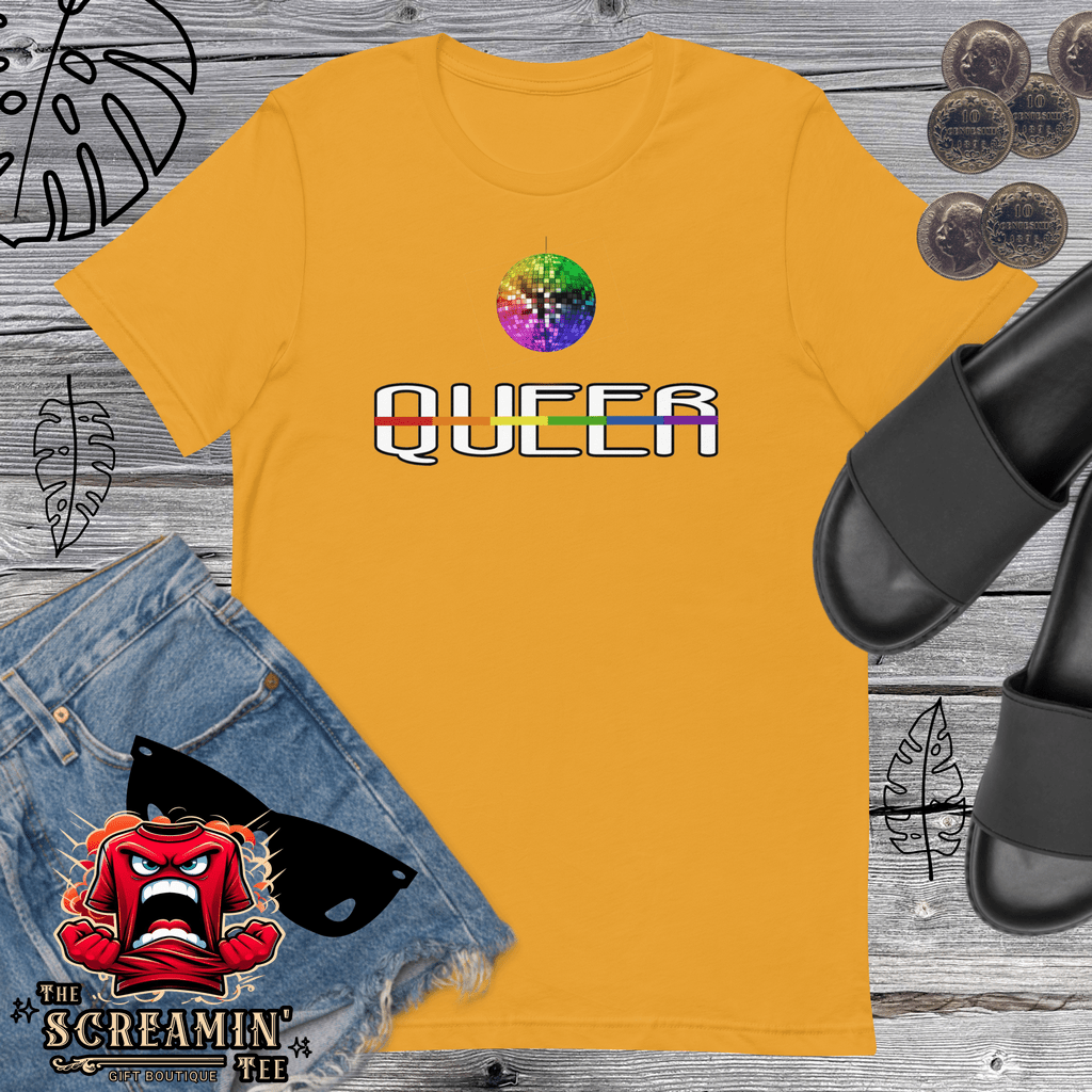 QUEER UNISEX TSHIRT - The Screamin' Tee