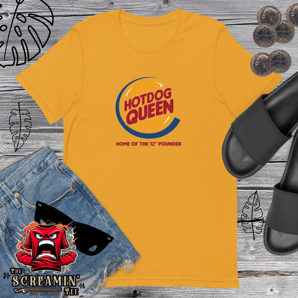 HOTDOG QUEEN UNISEX TSHIRT - The Screamin' Tee