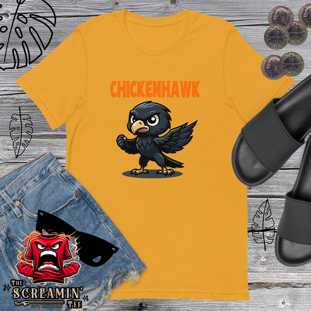 CHICKENHAWK UNISEX TSHIRT