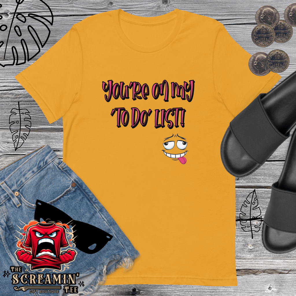 'To Do' List T-Shirt
