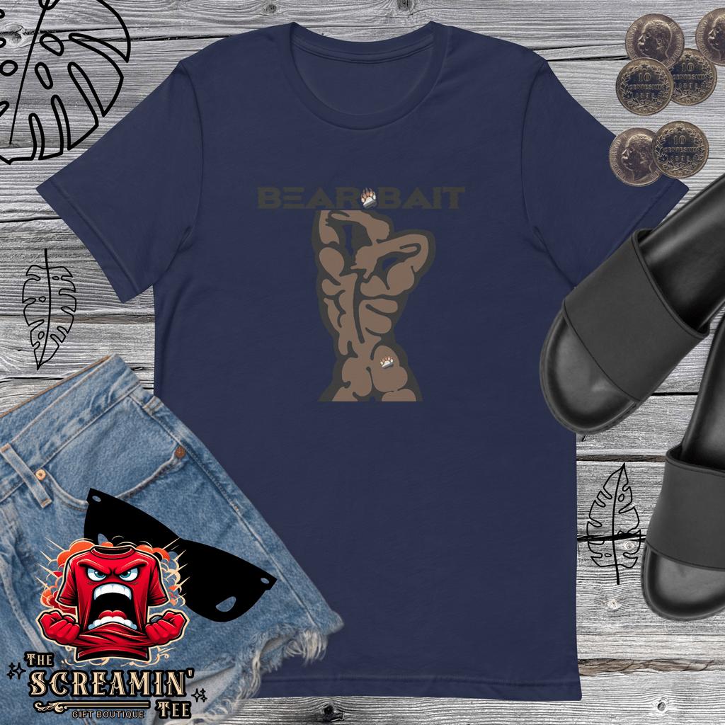 BEAR BAIT UNISEX TSHIRT - DARK TONE - The Screamin' Tee