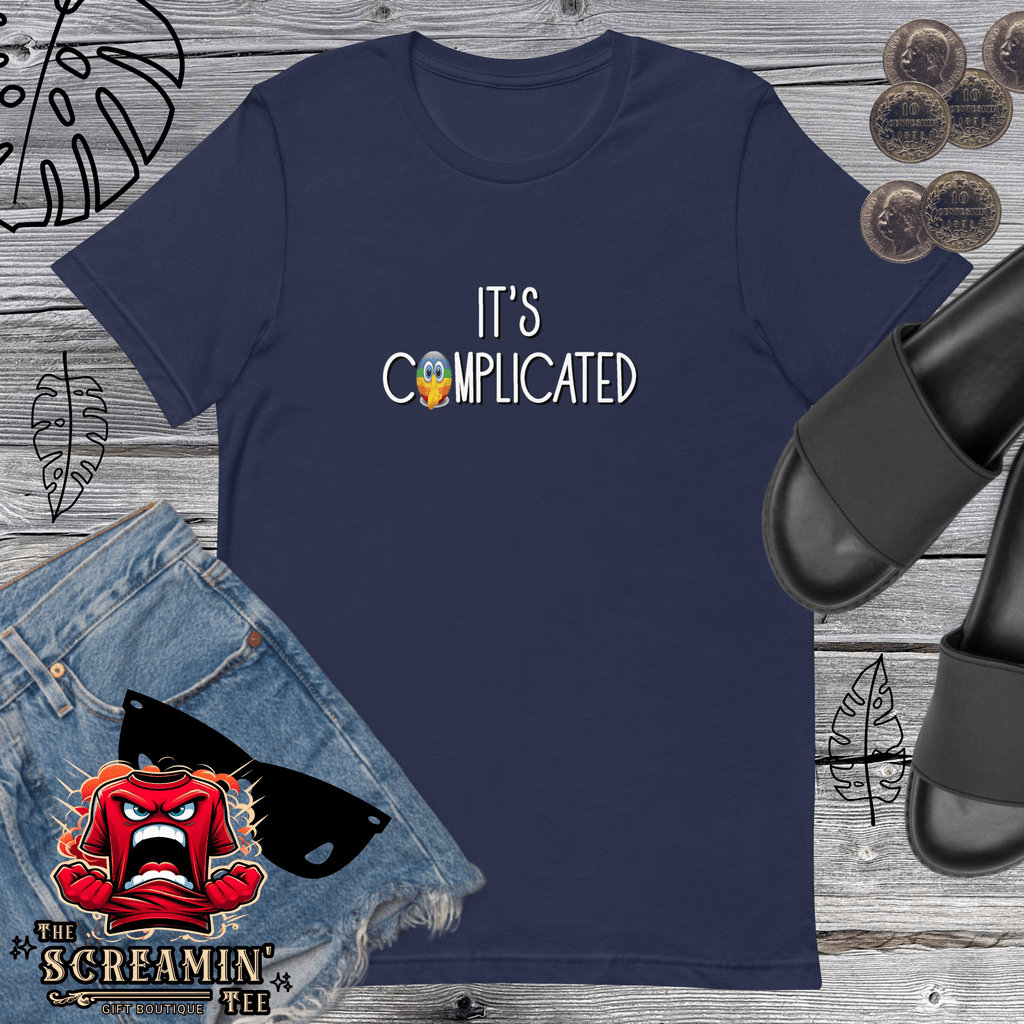 IT'S COMPLICATED UNISEX TSHIRT - The Screamin' Tee