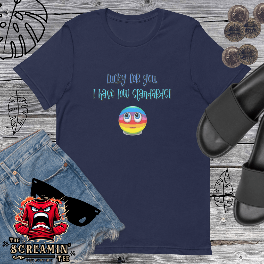 LOW STANDARDS UNISEX TSHIRT - The Screamin' Tee