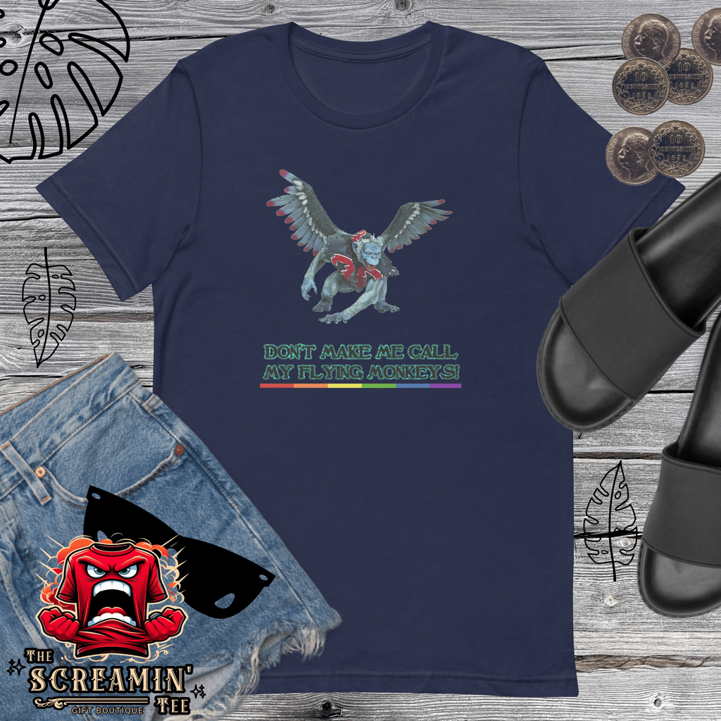 FLYING MONKEYS UNISEX TSHIRT - The Screamin' Tee