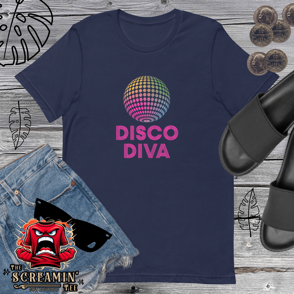 DISCO DIVA UNISEX TSHIRT - The Screamin' Tee