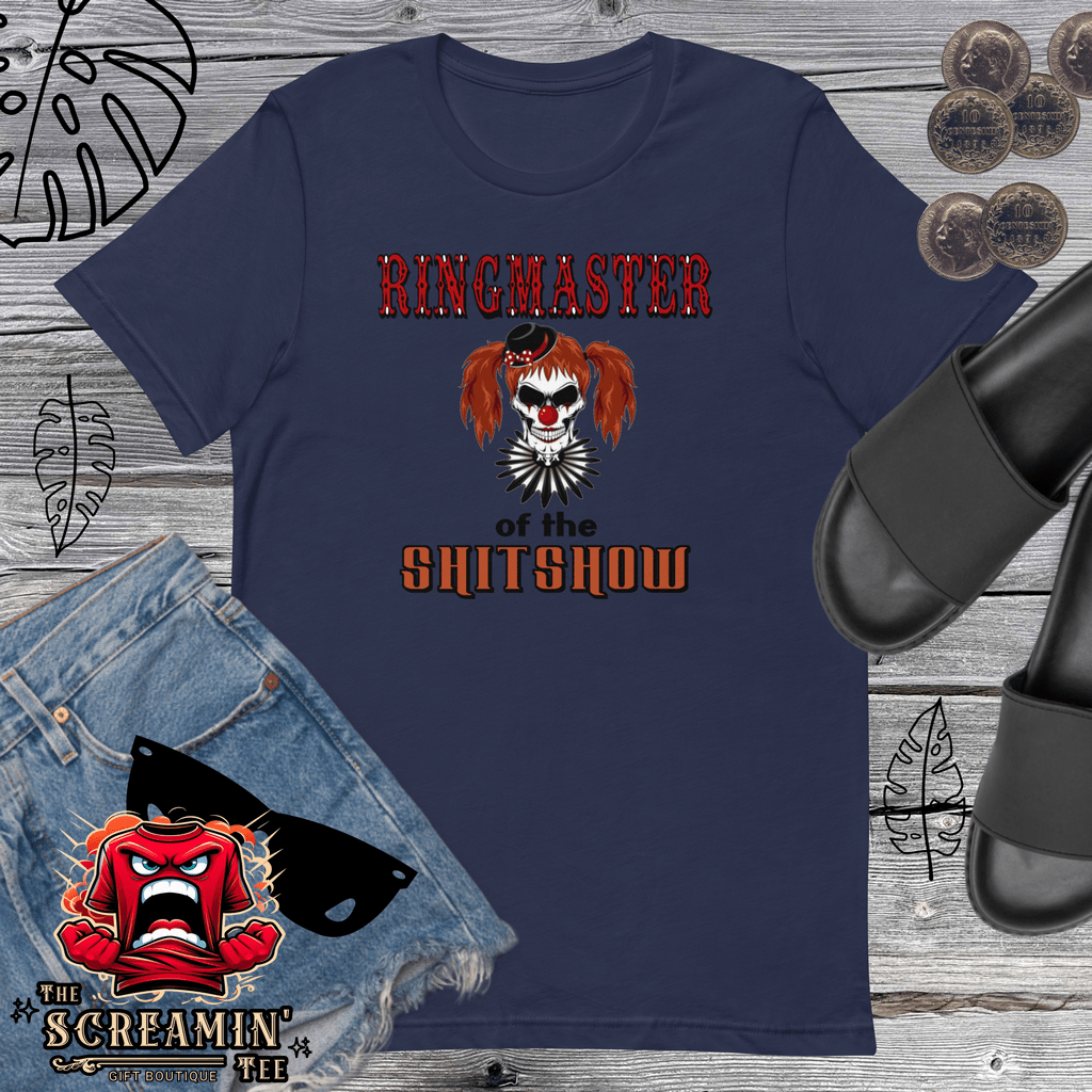 RINGMASTER FEMALE UNISEX TSHIRT - The Screamin' Tee