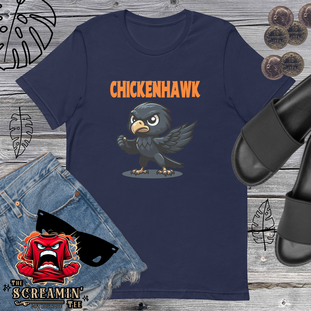 CHICKENHAWK UNISEX TSHIRT