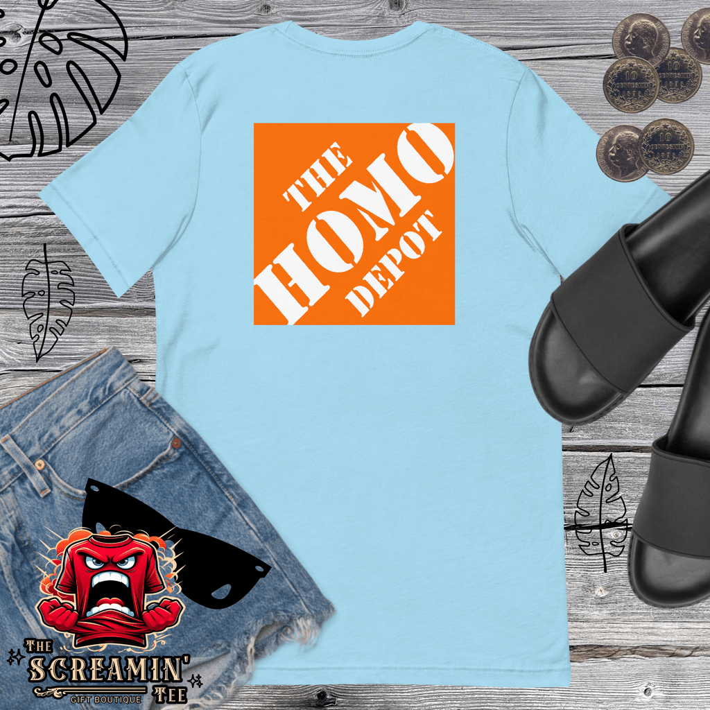 HOMO DEPOT UNISEX TSHIRT - The Screamin' Tee