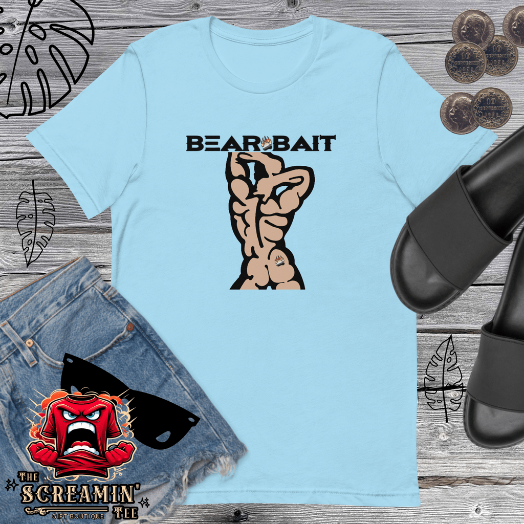 BEAR BAIT UNISEX TSHIRT - LIGHT TONE - The Screamin' Tee