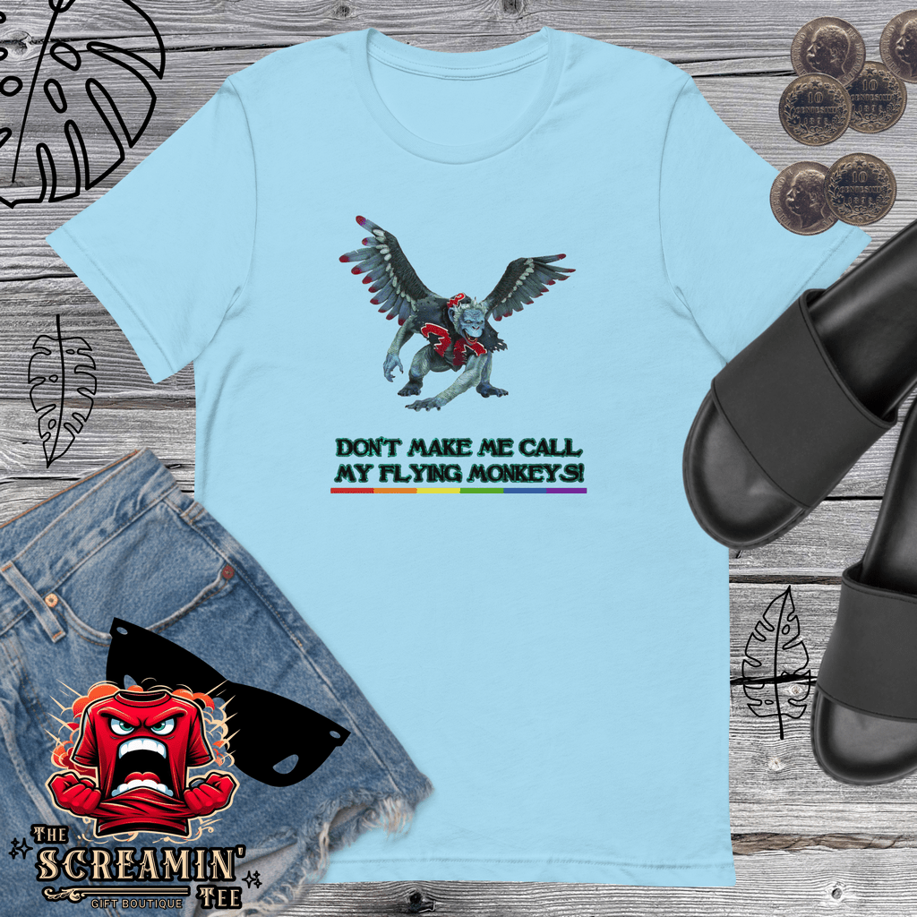 FLYING MONKEYS UNISEX TSHIRT - The Screamin' Tee