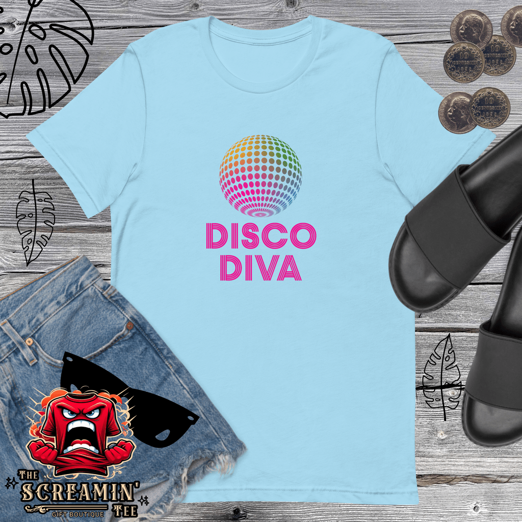 DISCO DIVA UNISEX TSHIRT - The Screamin' Tee