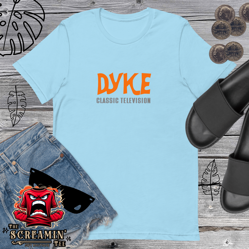 DYKE TV UNISEX TSHIRT