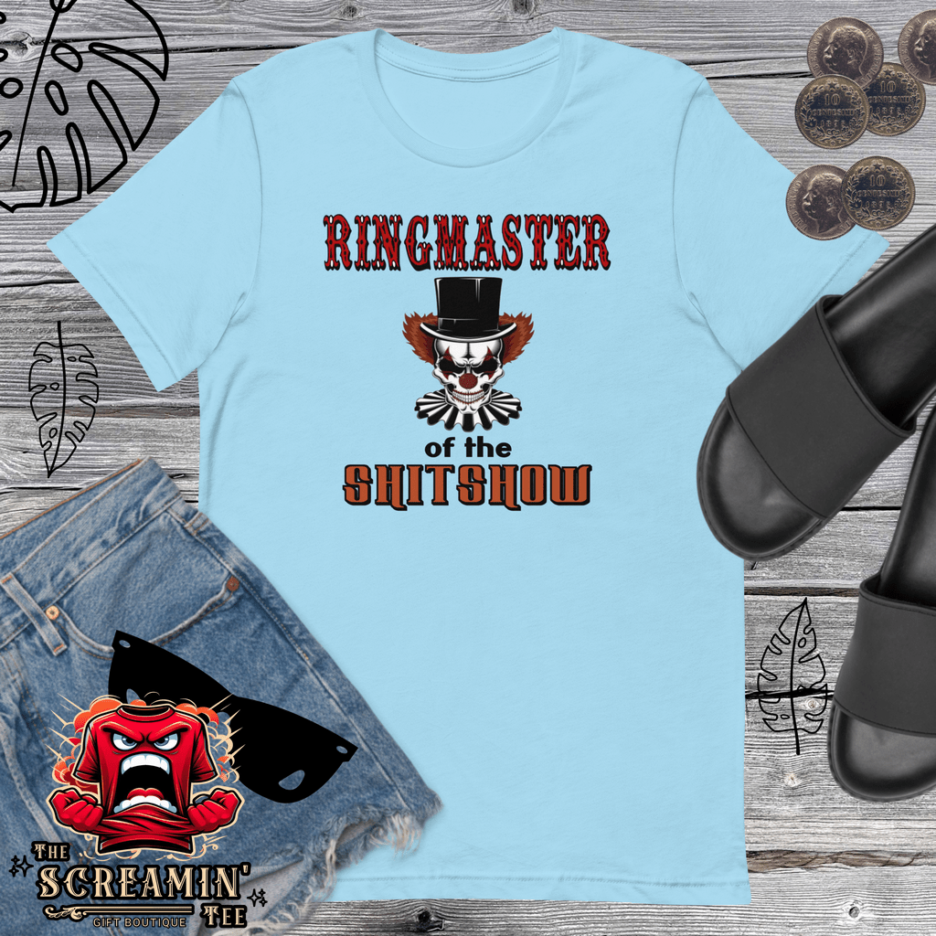 RINGMASTER MALE UNISEX TSHIRT - The Screamin' Tee