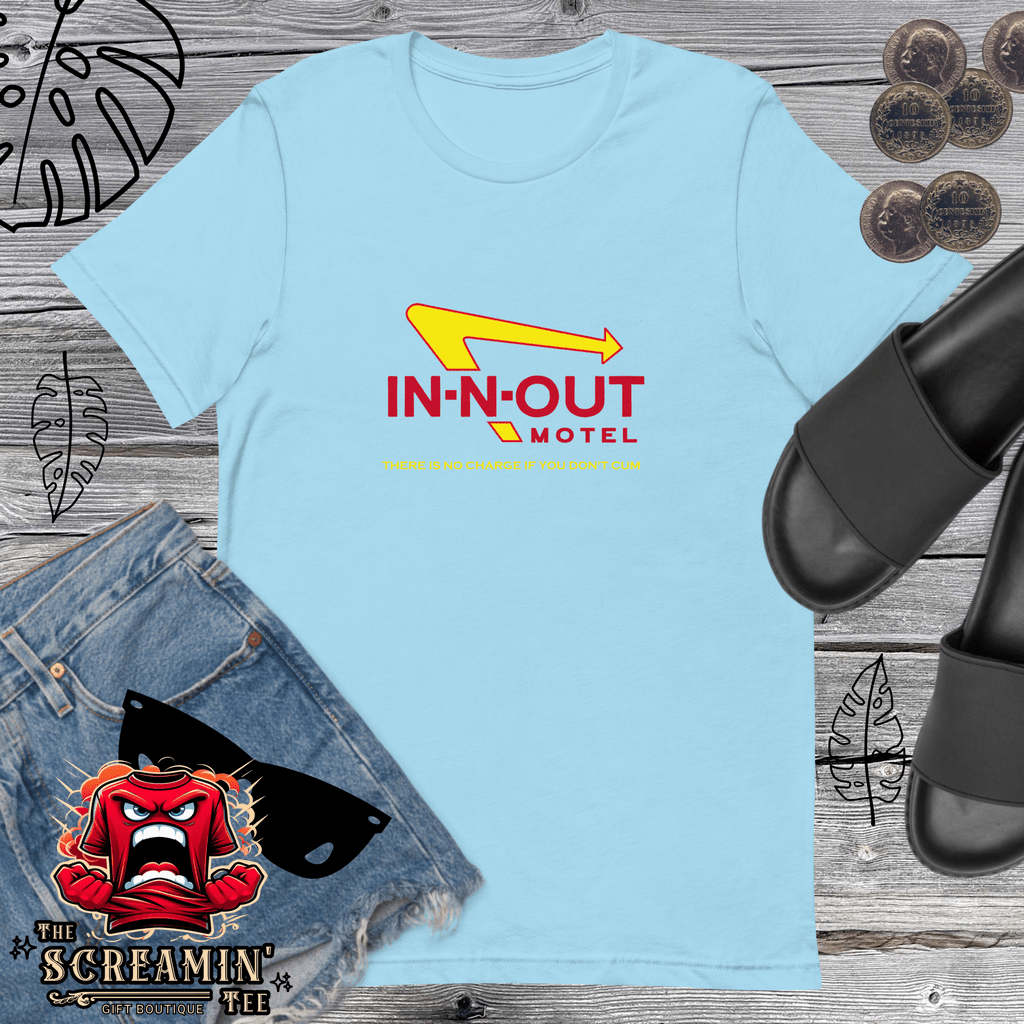 IN-N-OUT MOTEL UNISEX TSHIRT - The Screamin' Tee