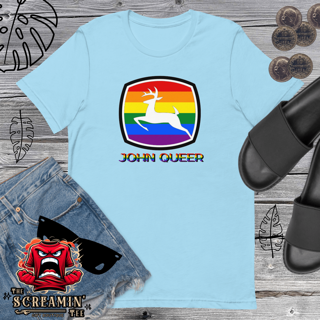 JOHN QUEER UNISEX TSHIRT - The Screamin' Tee