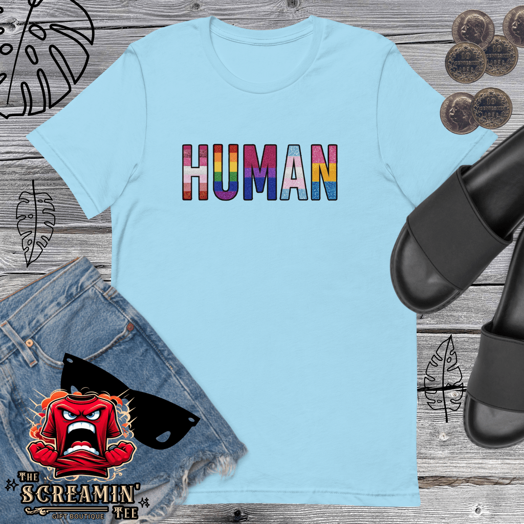 HUMAN UNISEX TSHIRT - The Screamin' Tee
